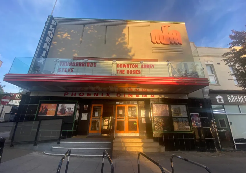 Outside of the Phoenix Cinema
