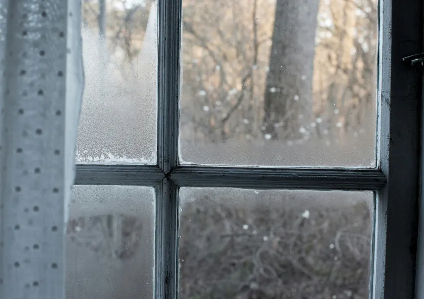 Image showing condensation on a window