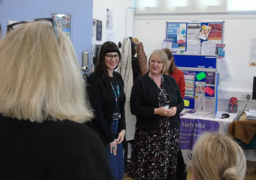 The Deputy Mayor of London for Children and Families, Joanne McCartney, visited Newstead Children’s Centre in March 2026.