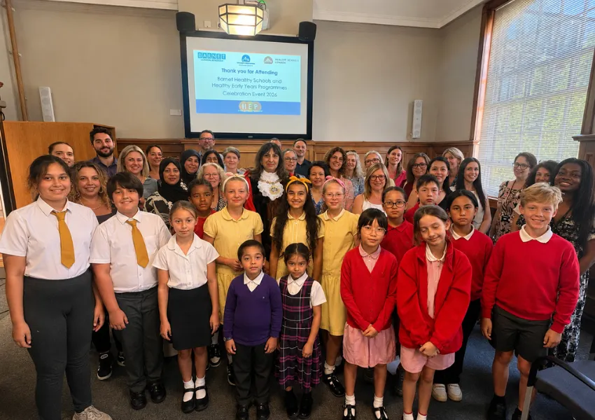 Healthy early years celebration group photo