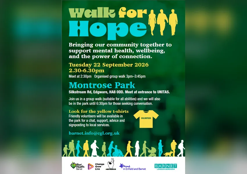Walk for Hope flyer