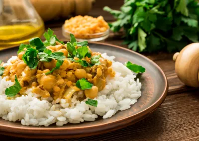 lentils and rice